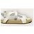 Dior Sandali Atlas in jacquard Oblique bianco - vista 2