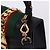 Gucci Mini borsa a tracolla a due tracolle Sylvie nera Nero - Ansicht 9