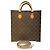 Louis Vuitton Monogram Sac Plat PM Schultertasche Mehrfarben