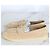 Prada Mocassin en daim beige Marron - vue 4
