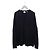 Burberry Vintage-Sweatshirt mit schwarzer Logo-Stickerei