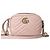 Gucci Borsa a tracolla mini GG Marmont trapuntata Rosso