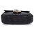 Fendi Borsa a Spalla Baguette in Pelle Nappa con Motivo FF Nero - vista 6