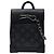 Louis Vuitton Sac bandoulière Monogram Eclipse Nano Steamer Noir