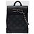 Louis Vuitton Sac bandoulière Monogram Eclipse Nano Steamer Noir - vue 2