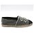 Chanel Sneaker espadrille slip-on in denim Marrone - vista 4