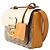Gucci Mini borsa a tracolla con manico GG Supreme Padlock Marrone - vista 2