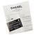 Chanel Clutch in Pelle Nera con Borchie e Chevron Nero - vista 10