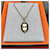 Hermès Collier Mini Maillon Shangdal Black Gold Noir  - vue 3