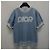 Dior Kurzärmeliges Tramatto Strick-T-Shirt aus Baumwollmischung mit Logo Mehrfarben - Ansicht 2