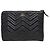 Gucci Clutch Black GG Marmont Matelassé Chevron Nero