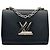 Louis Vuitton Borsa a tracolla Epi Twist PM Nero Argento