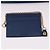 Prada Portafoglio lungo in Saffiano blu con logo triangle - vista 10