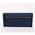 Prada Portafoglio lungo in Saffiano blu con logo triangle - vista 5