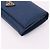 Prada Portafoglio lungo in Saffiano blu con logo triangle - vista 9