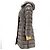Moncler Hermine Damen Lang Daunenjacke Braun - Ansicht 4