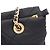 Prada Borsa Tote e Borsa a Spalla in Nylon con Logo Triangle e Catena in Metallo Dorato Nero - vista 12