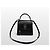 Salvatore Ferragamo Borsa a mano piccola e a tracolla Gancini Boxyz Nero - vista 2