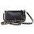 Valentino Borsa a tracolla piccola Rockstud Nero - vista 3