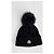 Moncler Kaschmir-Beanie mit Fuchsfell-Bommel Mehrfarben - Ansicht 2
