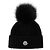 Moncler Kaschmir-Beanie mit Fuchsfell-Bommel Mehrfarben - Ansicht 3