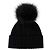 Moncler Kaschmir-Beanie mit Fuchsfell-Bommel Mehrfarben - Ansicht 4