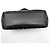 Saint Laurent Borsa a tracolla Monogram Loulou Small in nero con finiture argentate - vista 6