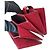 Dior Cartera de tarjetas acordeón en charol rojo Roja - vista 6