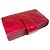 Dior Cartera de tarjetas acordeón en charol rojo Roja - vista 7