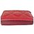 Dior Cartera de tarjetas acordeón en charol rojo Roja - vista 8