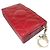 Dior Cartera de tarjetas acordeón en charol rojo Roja - vista 9