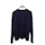 Louis Vuitton Blauer Strickpullover für die Freizeit mit offenen Ärmeln