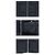 Giacca imbottita in piumino EDUARD Moncler Kids (Navy) Nero - vista 4