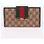 Gucci Cartera larga con solapa GG Canvas Three Stripes Multicolor - vista 12