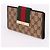 Gucci Cartera larga con solapa GG Canvas Three Stripes Multicolor - vista 3