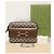 Gucci Piccola borsa a tracolla GG Supreme Horsebit marrone - vista 8