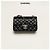 Chanel Classic New Mini Lambskin Black Champagne Gold Nero - vista 11