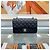 Chanel Classic New Mini Lambskin Black Champagne Gold Nero - vista 2