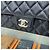 Chanel Classic New Mini Lambskin Black Champagne Gold Nero - vista 8