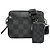 Louis Vuitton Borsa Messenger Trio Damier Graphite Crossbody Nero