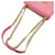 Prada Saffiano Monochrome Chain Schultertasche Rot - Ansicht 5