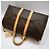 Louis Vuitton Borsa da Viaggio Monogram Bandoulière Keepall Borsa a Spalla Marrone - vista 4