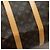 Louis Vuitton Borsa da Viaggio Monogram Bandoulière Keepall Borsa a Spalla Marrone - vista 7