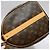 Louis Vuitton Borsa da Viaggio Monogram Bandoulière Keepall Borsa a Spalla Marrone - vista 9