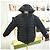 Burberry STAITHES Gefütterte Damenjacke Schwarz Nylon - Ansicht 6