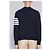 Thom Browne Engineered Stripe Crew Sweat Blue - view 15