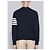 Thom Browne Engineered Stripe Crew Sweat Blue - view 6