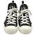 Dior Zapatillas de caña alta Oblique Blanco