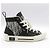 Dior Zapatillas de caña alta Oblique Blanco - vista 4