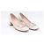 Gucci Décolleté Crystal GG Bianco - vista 3